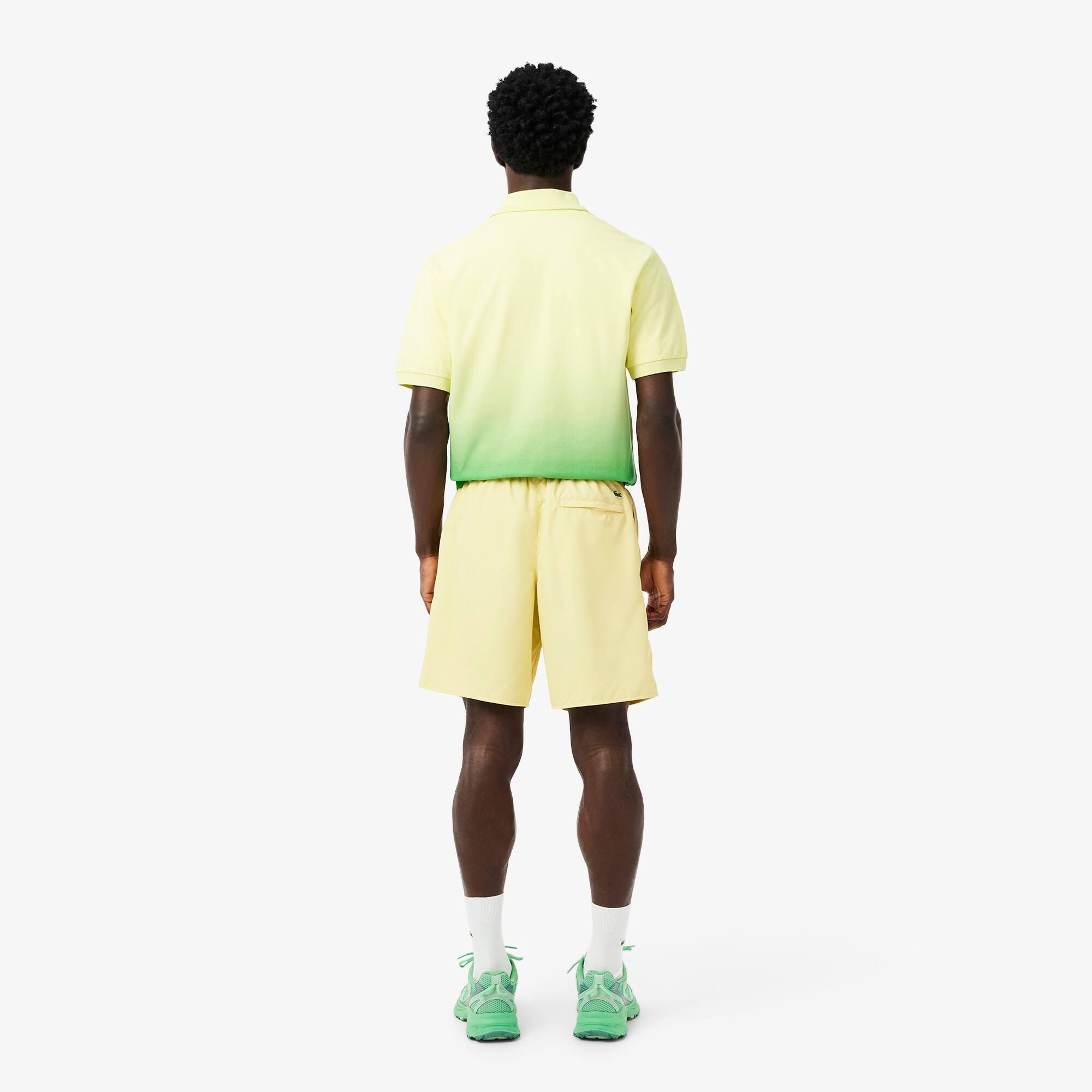 Long Branded Swim Trunks Product Image