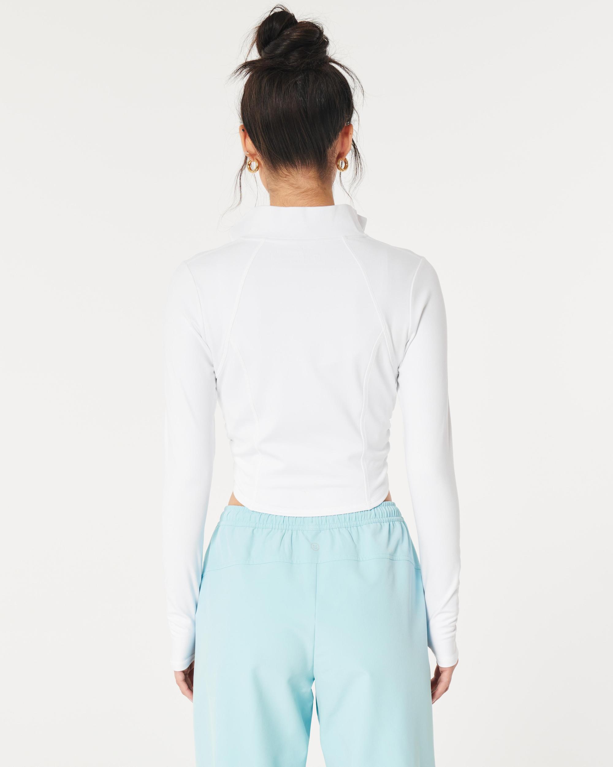 Gilly Hicks Active Recharge Crop Zip-Up Jacket Product Image
