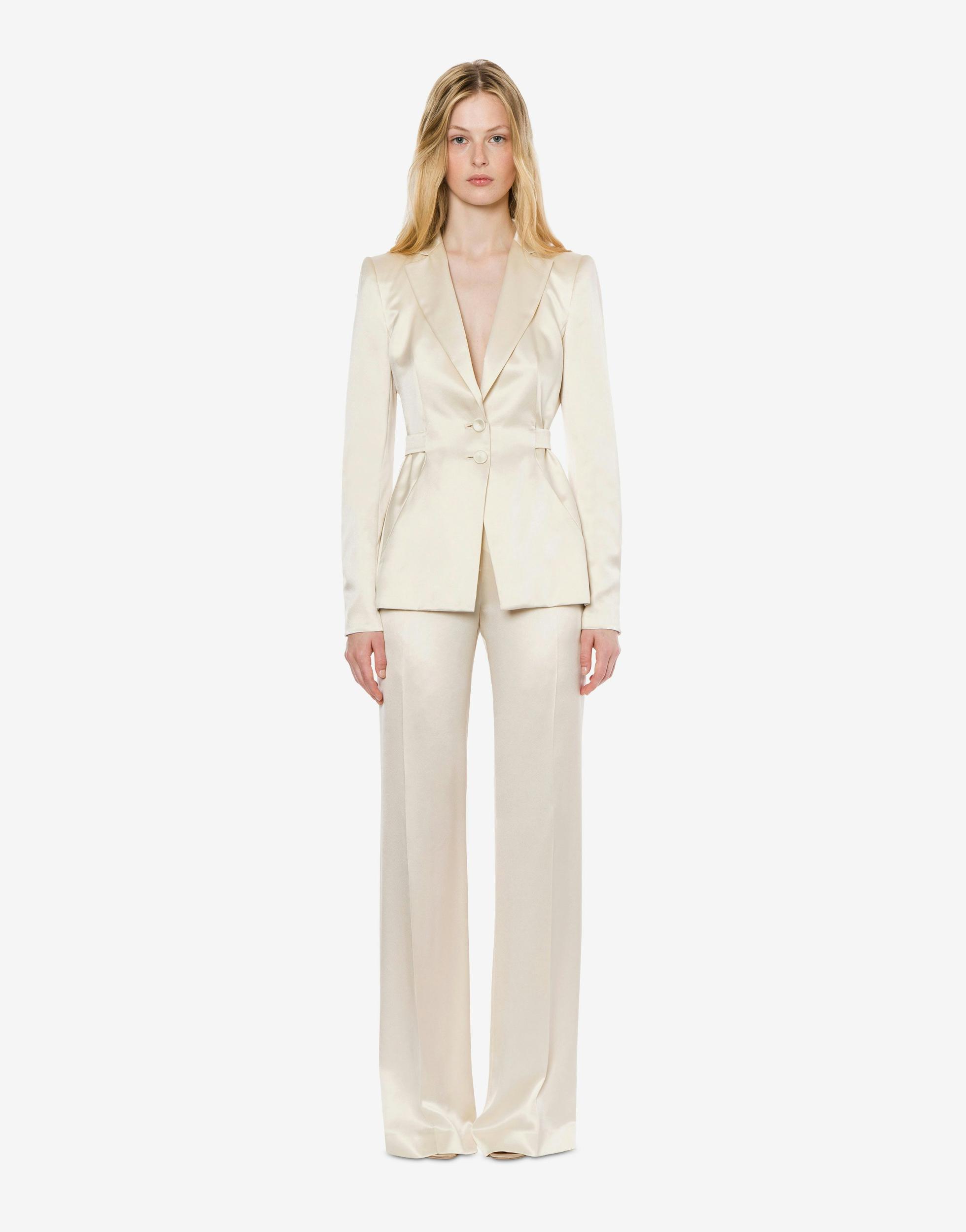 Cut-out satin jacket Product Image