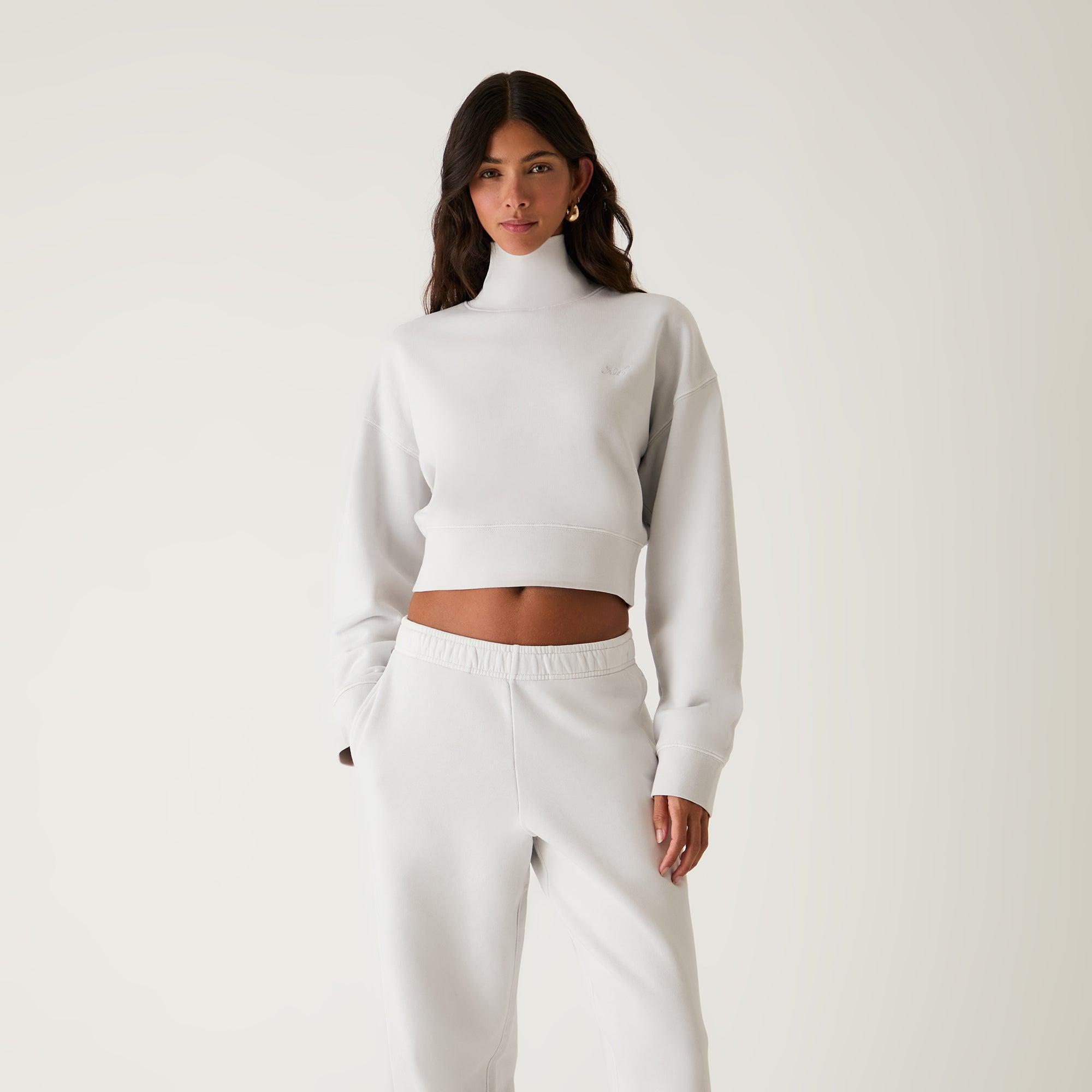 Kith Women Maryn Cropped Turtleneck - Cirrus Female Product Image