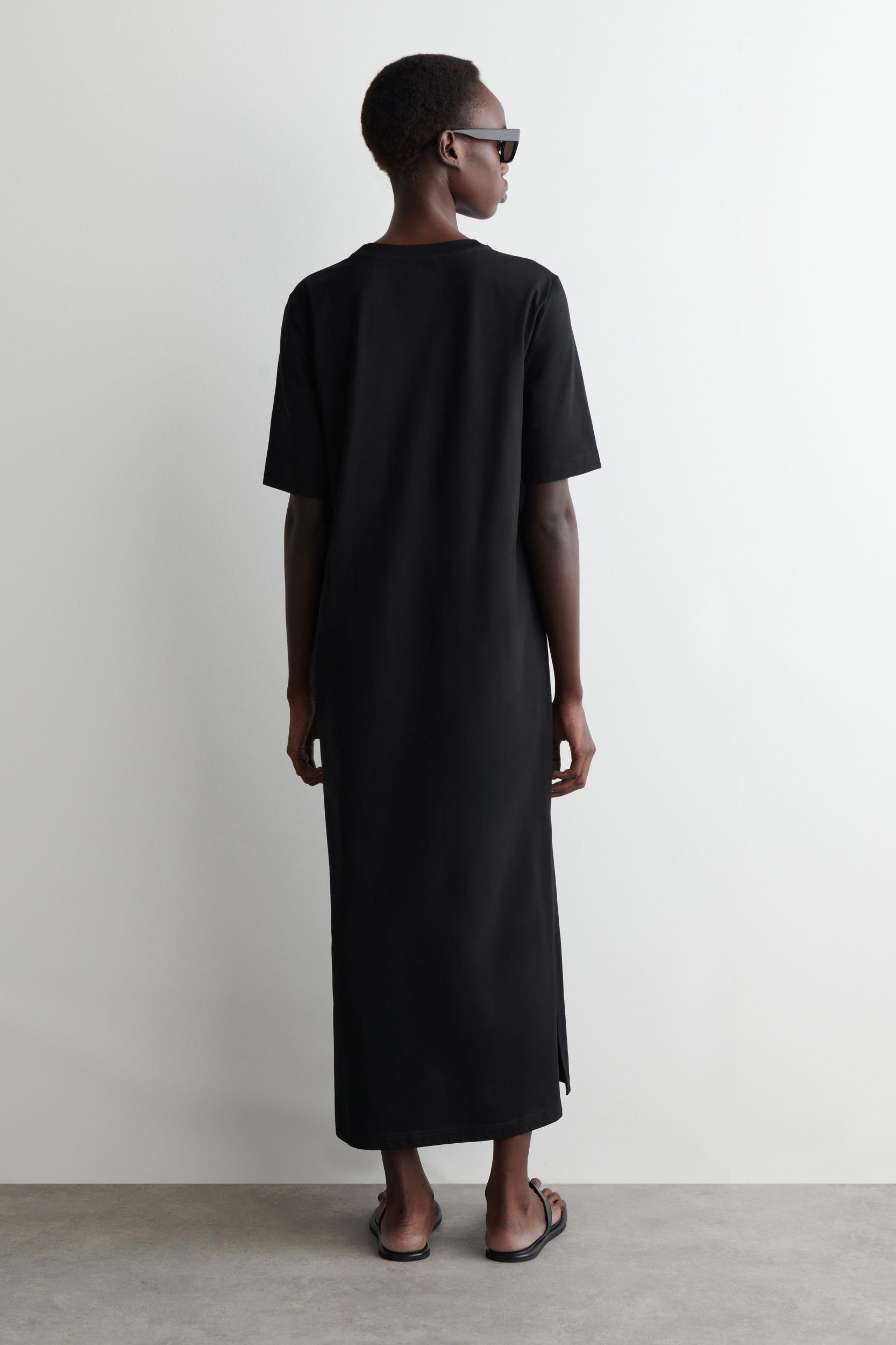 COTTON MIDI T-SHIRT DRESS Product Image