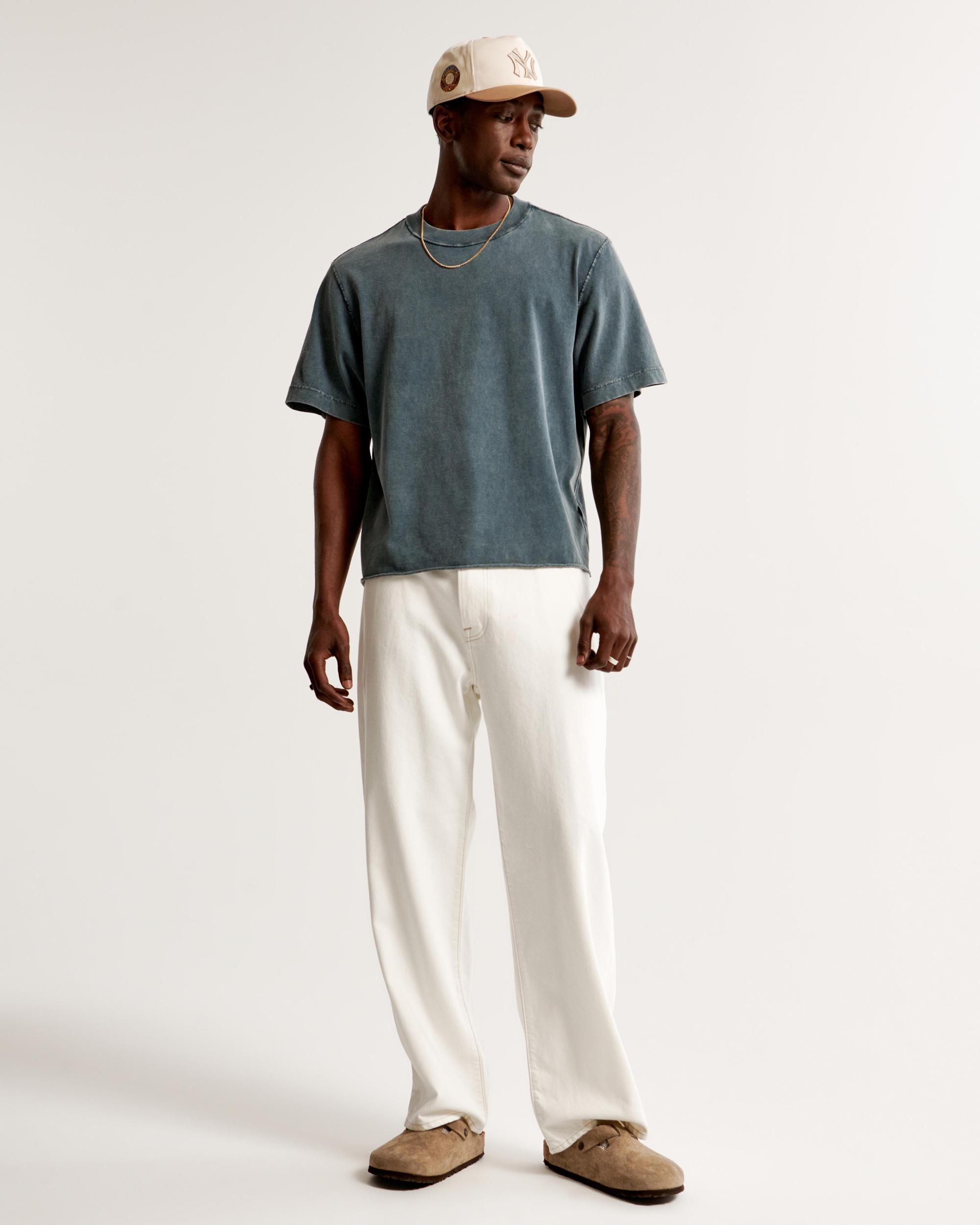 Vintage-Inspired Cropped Tee Product Image