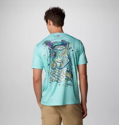 Columbia Men's Terminal Tackle PFG x Bentley Short Sleeve Shirt- Product Image