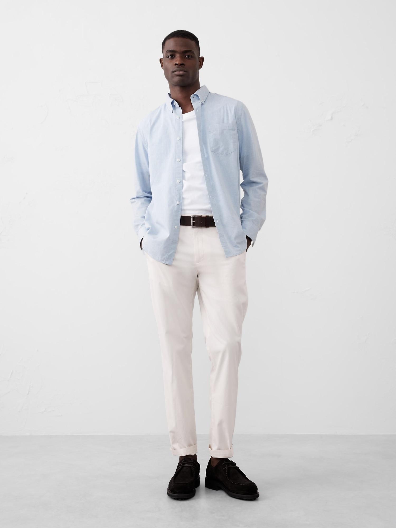 Slim Cotton Shirt Product Image