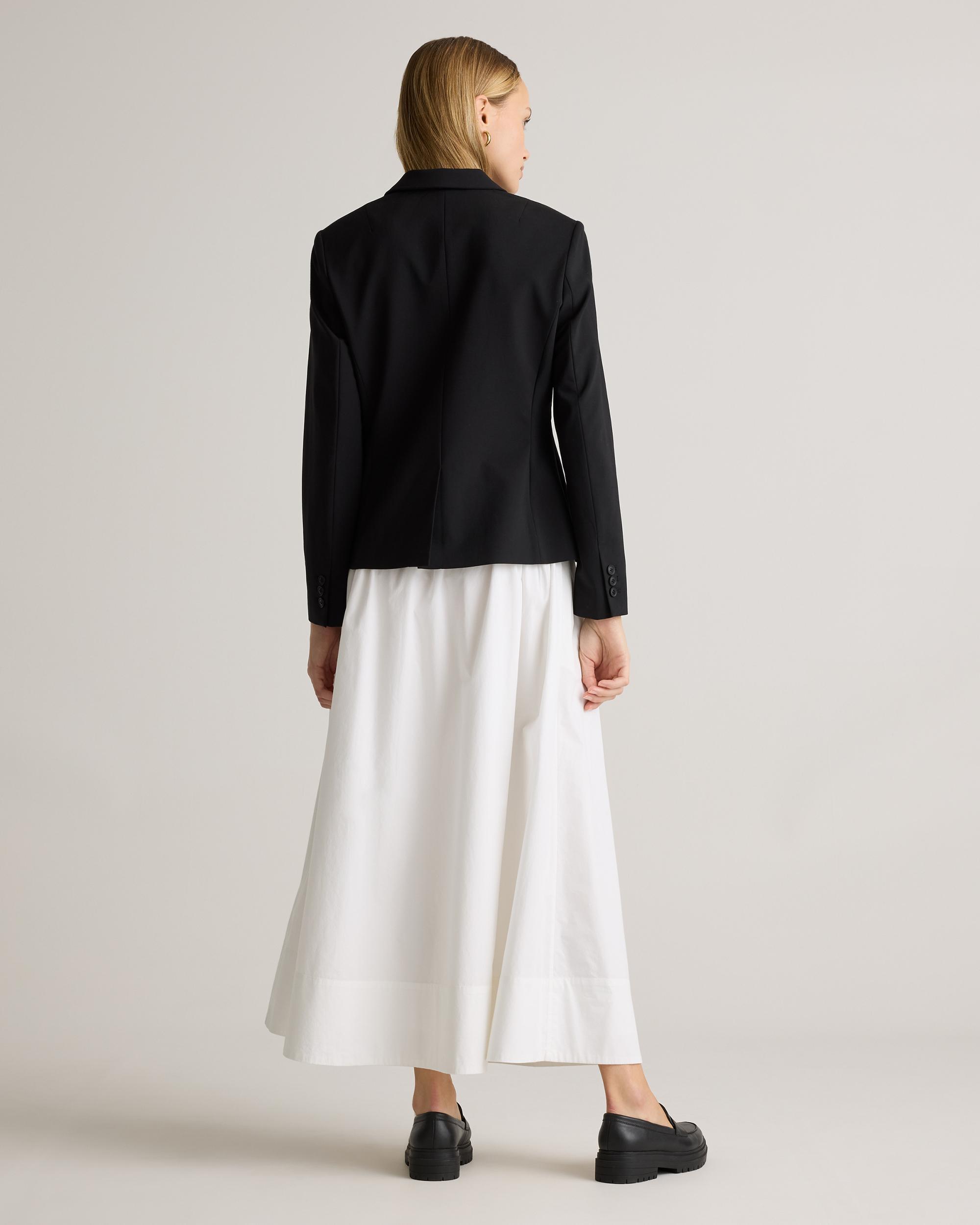 Quince | Women's Poplin A-line Maxi Skirt Size XL, Organic Cotton Product Image
