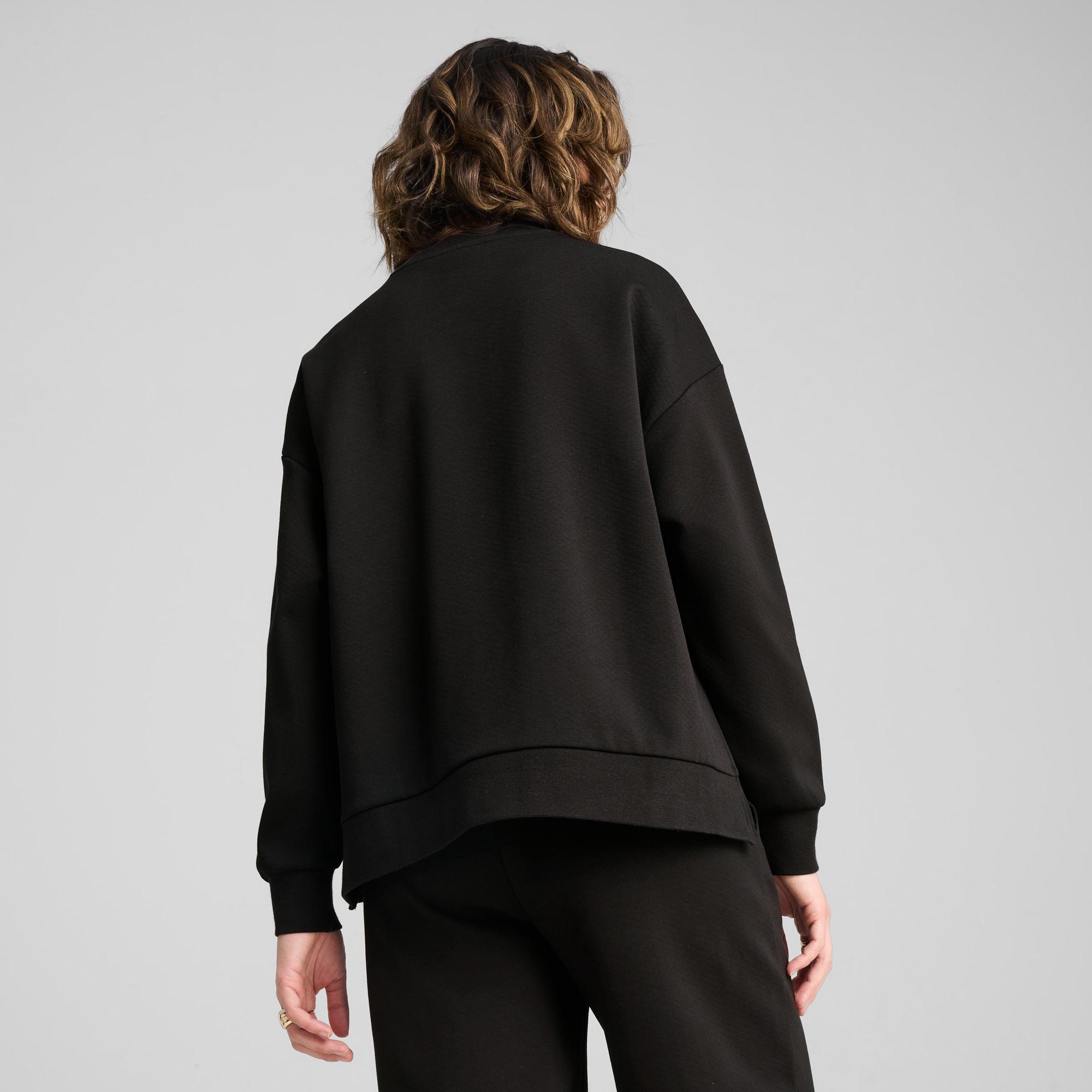 PUMA Wardrobe Essentials Women's Oversized Crew Sweatshirt Product Image