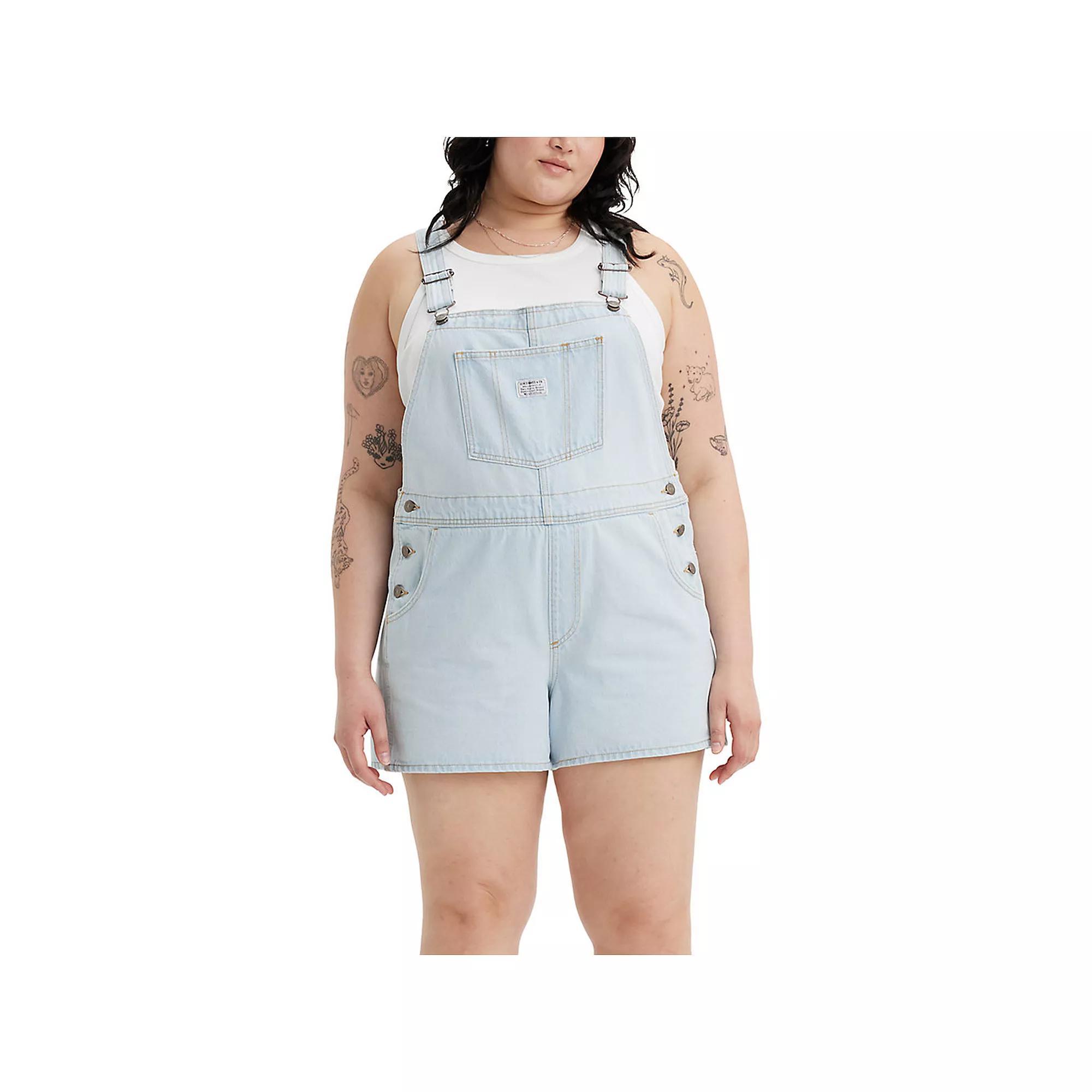 Plus Size Levi's® Shortalls, Women's, Size: 24 W, Changing Expectations Product Image