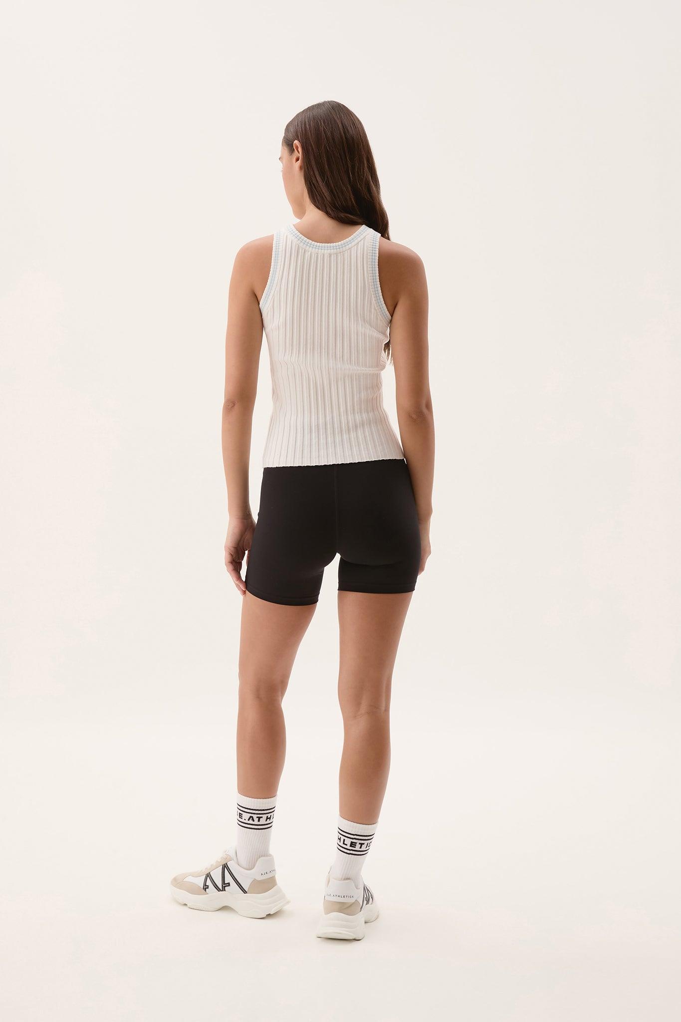 Racer Logo Ribbed Tank 117 Product Image
