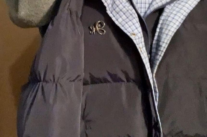 Plaid Lining Zip-Up Puffer Jacket Product Image
