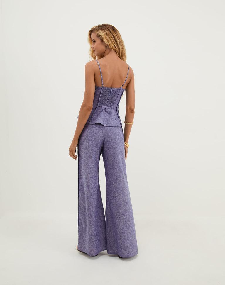Nita Top - Le Bleu Product Image