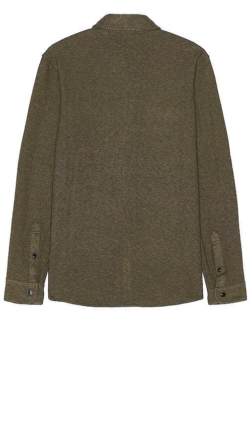 Faherty Legend Sweater Shirt olive melange twill S Product Image