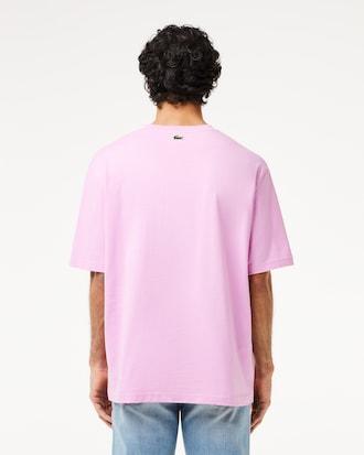 Men's Loose Fit Heavy Cotton Printed T-Shirt Product Image