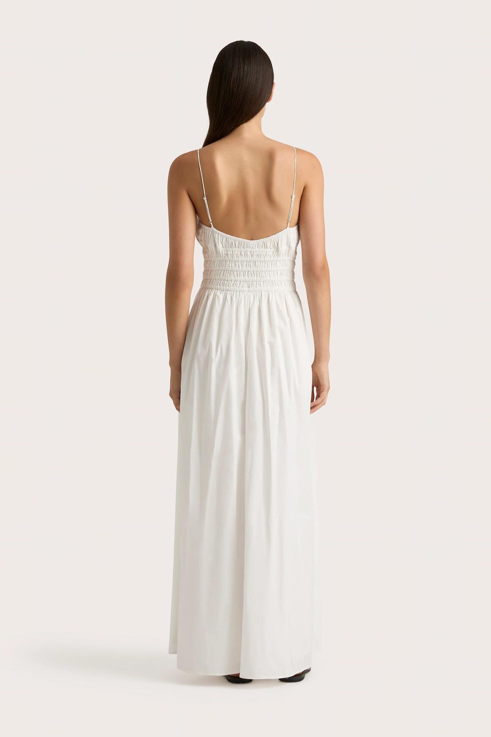 Baia Maxi Dress White - Final Sale Product Image