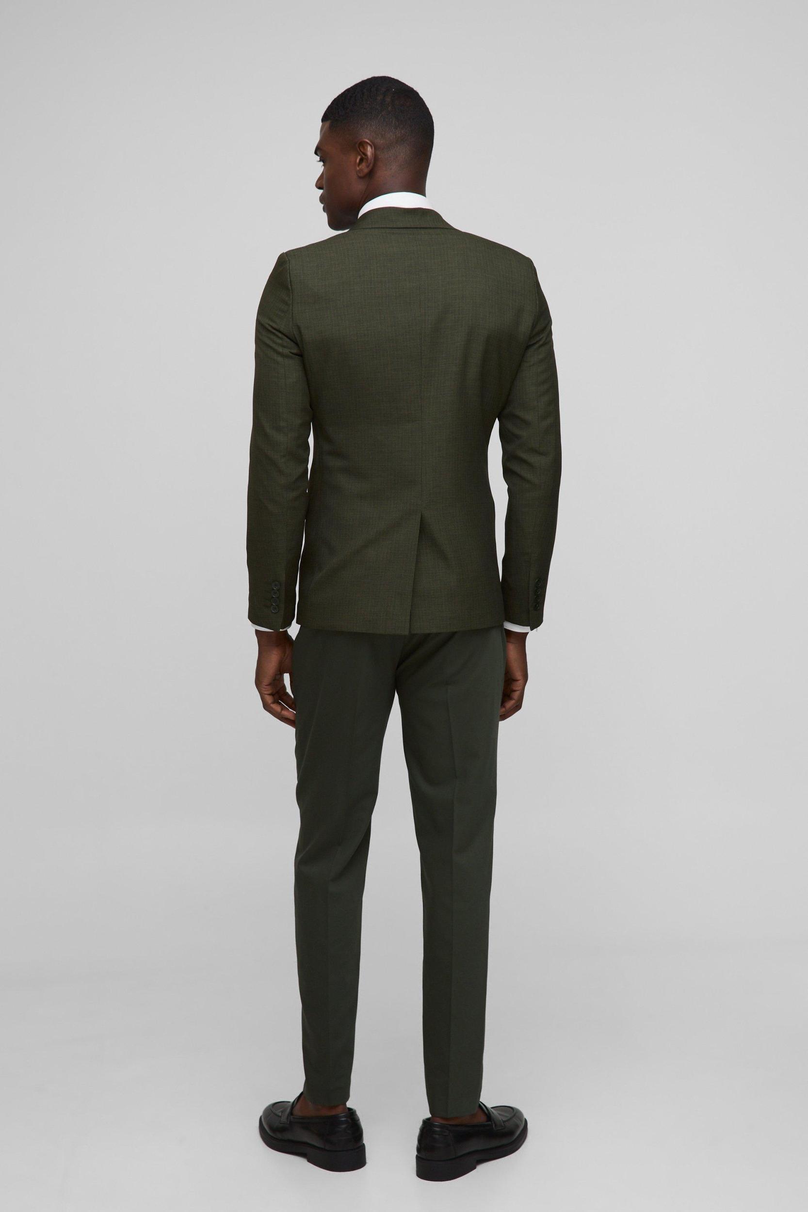 Super Skinny Khaki Pants | boohooMAN USA Product Image