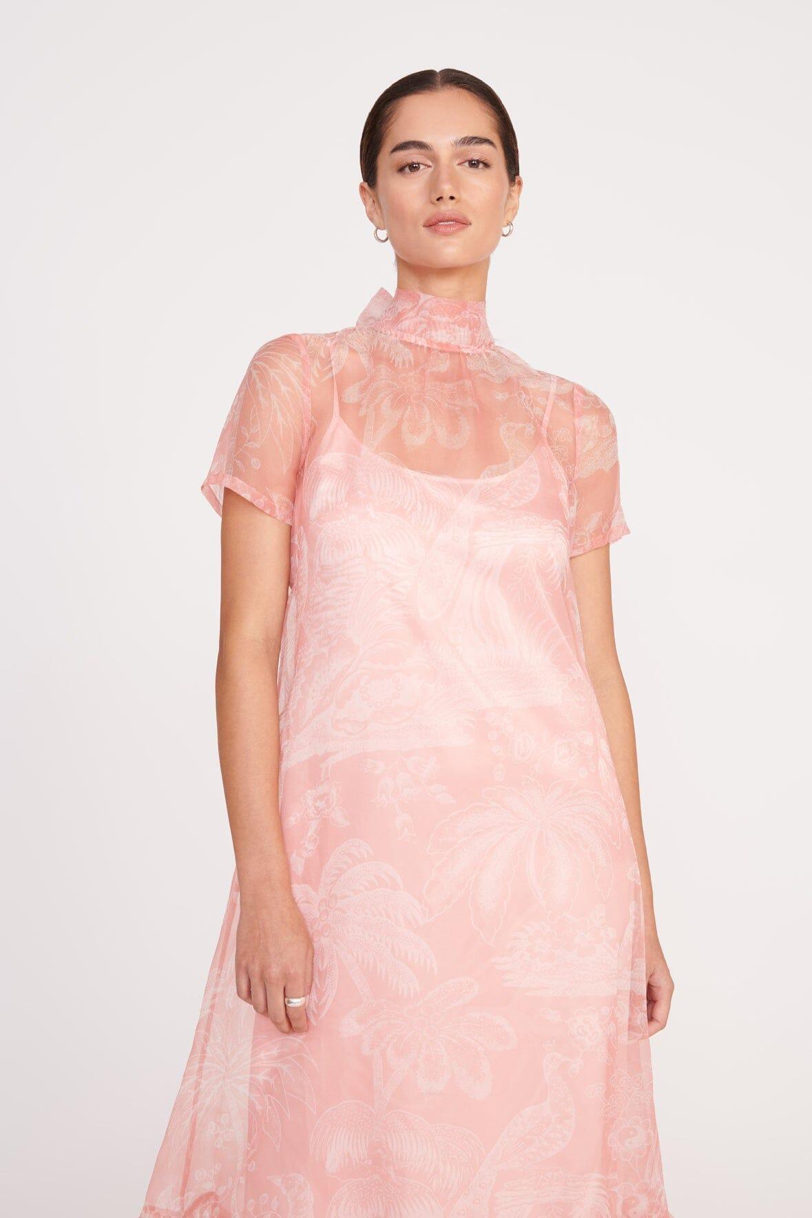 CALLUNA DRESS | CHERRY BLOSSOM IVORY TOILE Product Image