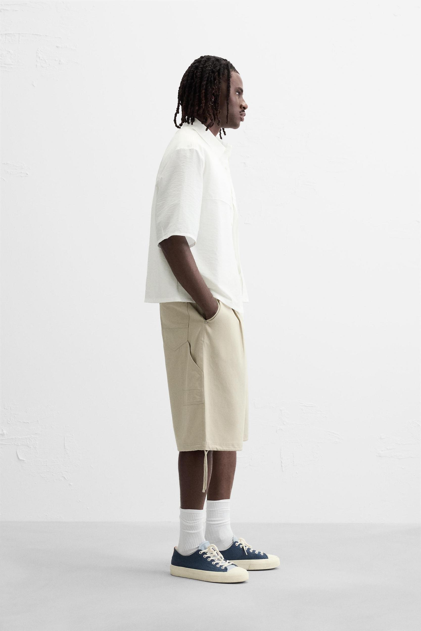 WRINKLED LOOK SHIRT Product Image