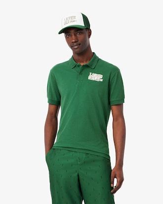 Relaxed Fit Mini-Piqué Golf Polo Shirt Product Image