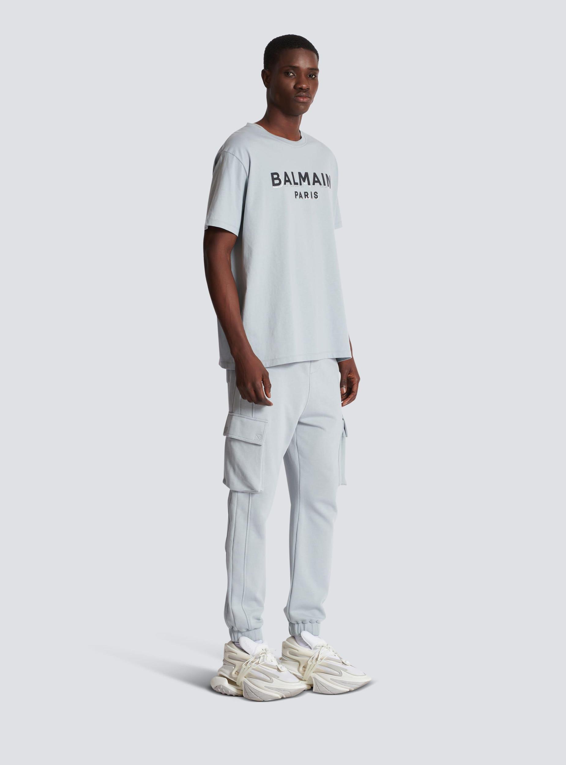 Metallic flocked Balmain T-shirt Product Image