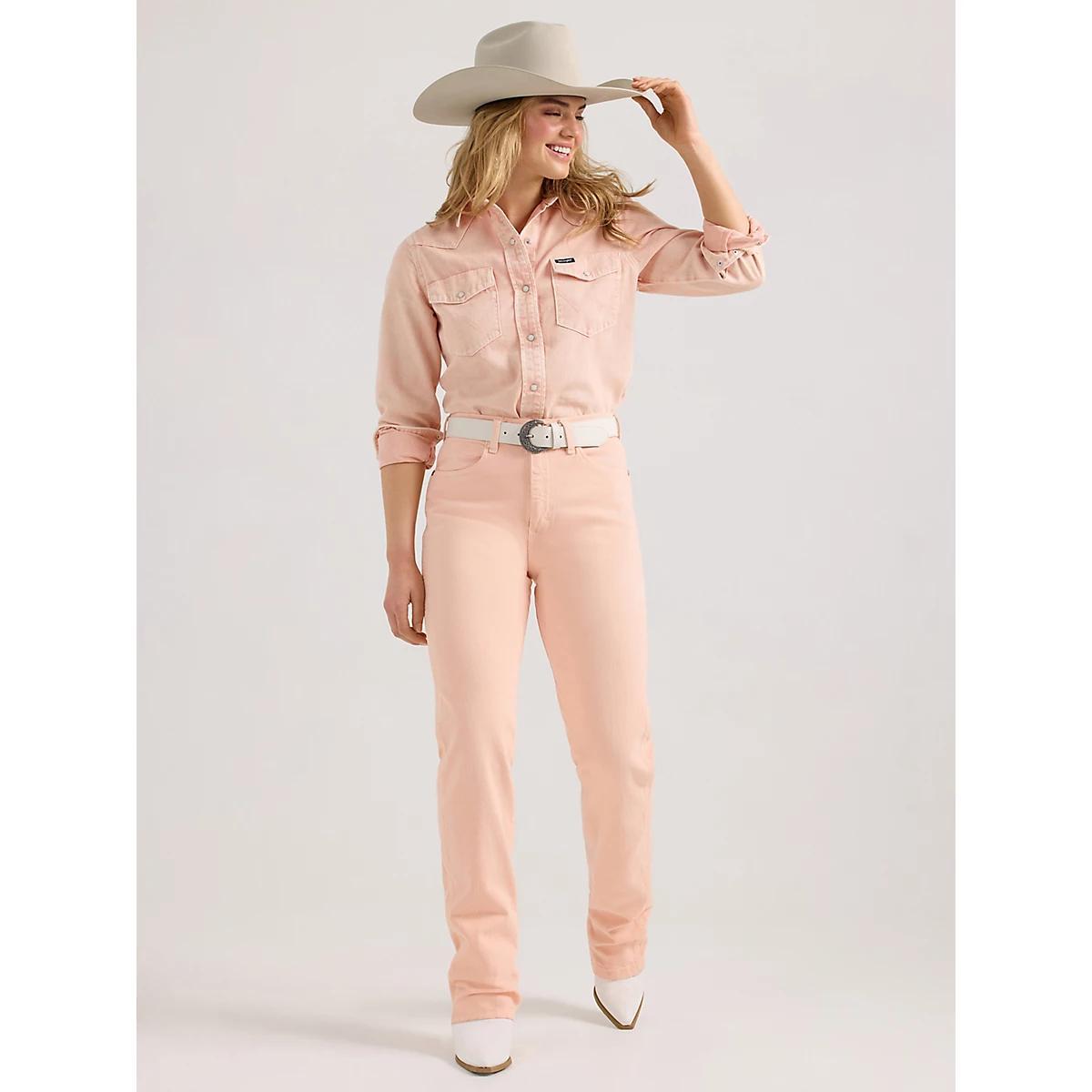 Women's Wrangler Retro® Bailey High Rise Colorwash Bootcut Jean in Nova Product Image