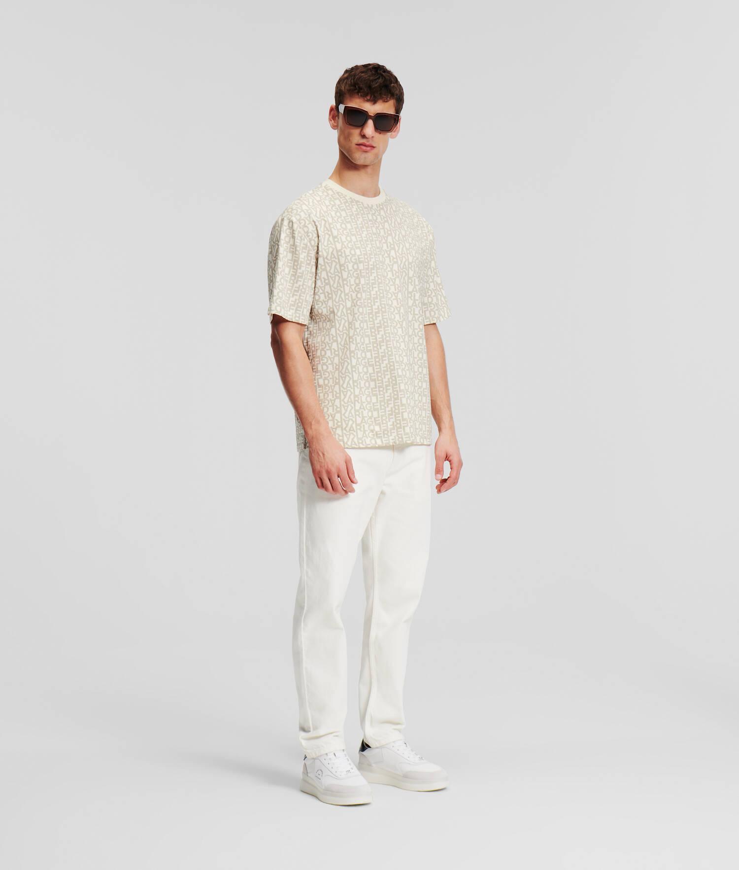 ALL-OVER KARL LOGO T-SHIRT Product Image