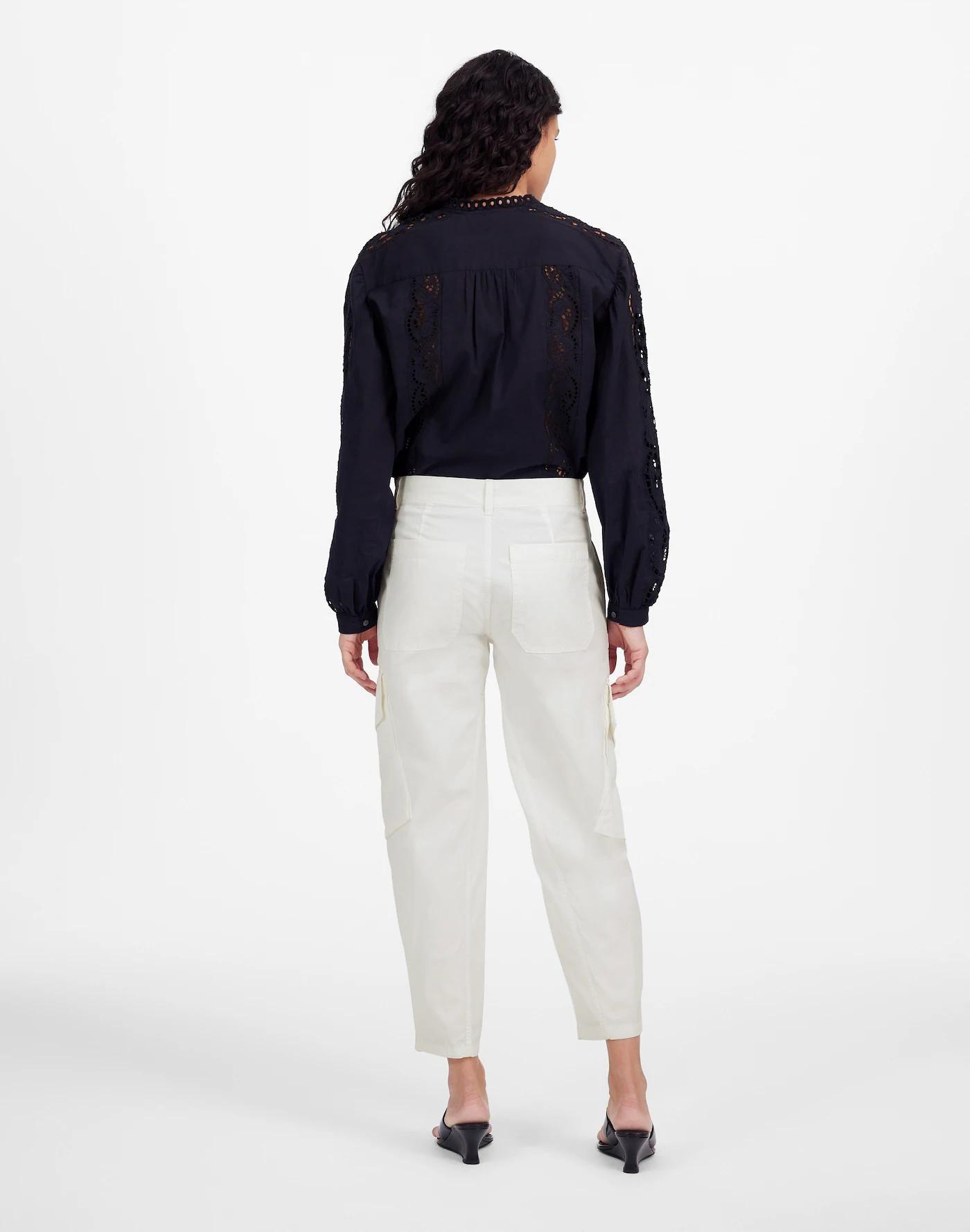 The Barrel-Leg Utility Pant in Garment-Dyed Twill Product Image