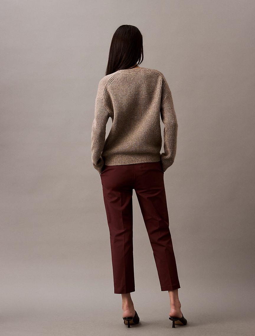 Cotton Stretch Straight Fit Chino Pants Product Image