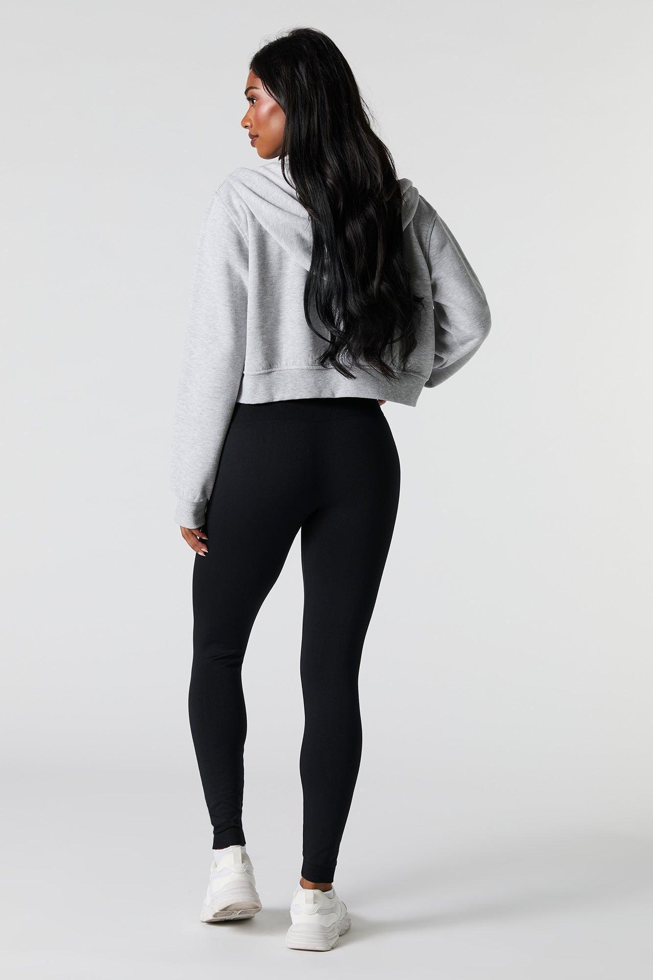 High Rise Seamless Fleece Legging Female Product Image