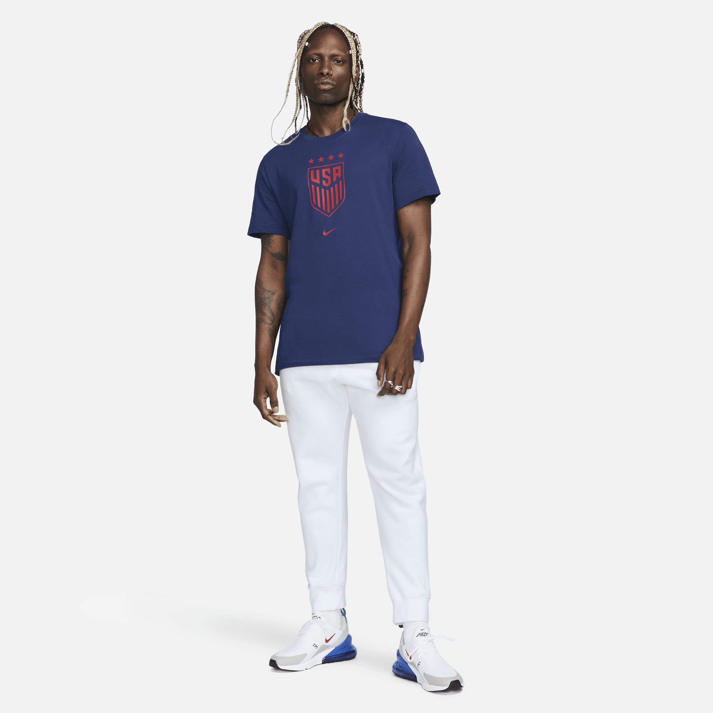 Mens Nike Navy Uswnt Crest T-shirt Product Image
