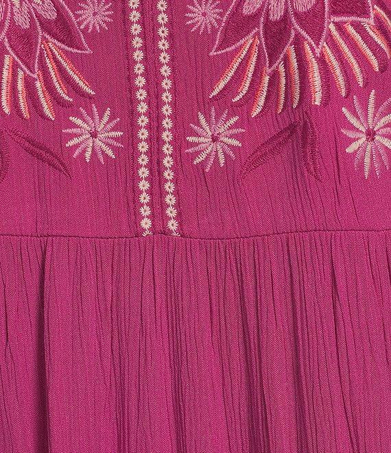 Nurture V-Neck 3/4 Sleeve Tier Dress Product Image