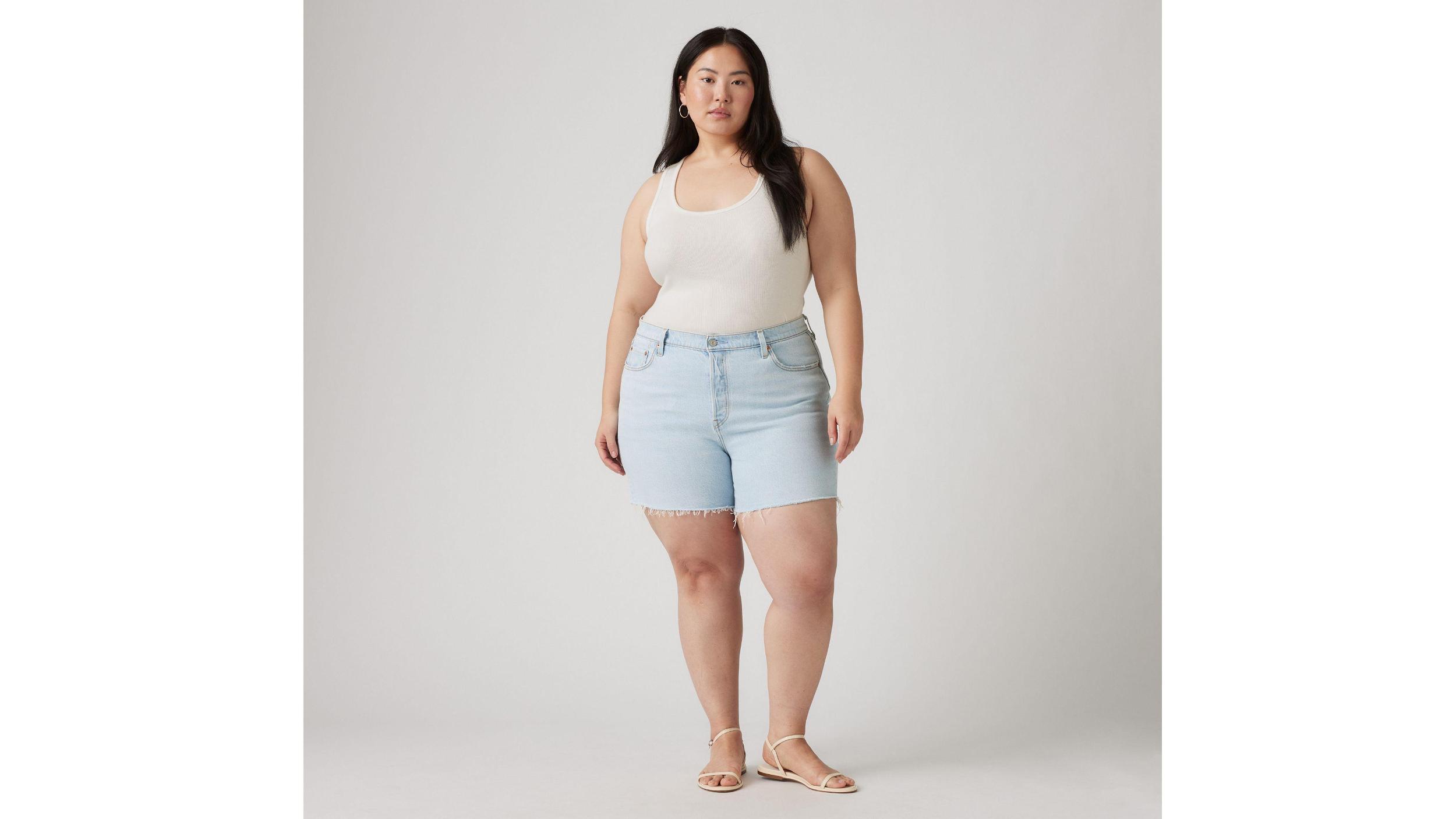 501® Original Fit High Rise Women's Shorts (Plus Size) Product Image