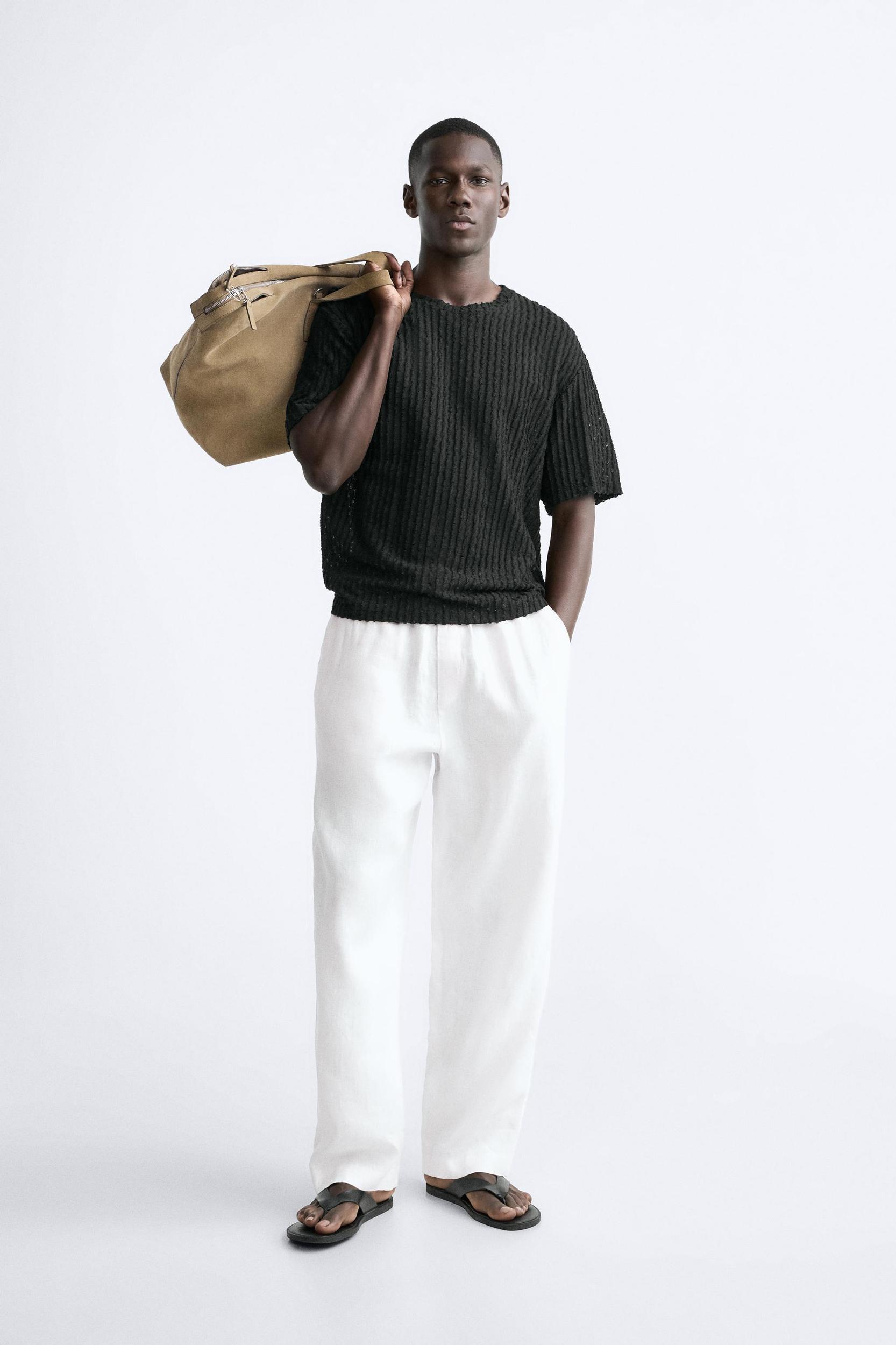 DROP STITCH STRUCTURED T-SHIRT Product Image