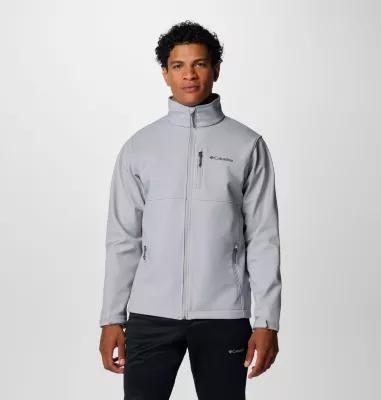 Men's Columbia Ascender Softshell Jacket, Size: XXL, City Gray Product Image