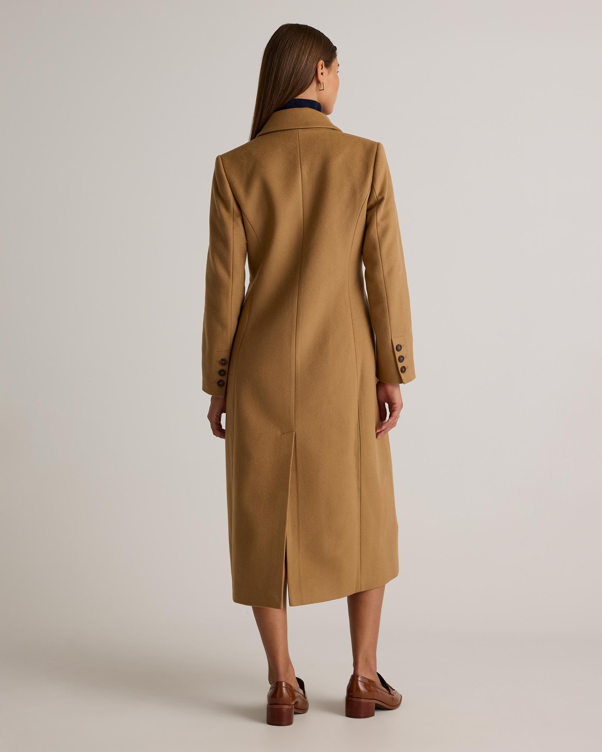 Quince | Women's Italian Wool Tailored Coat Wool/Nylon Product Image