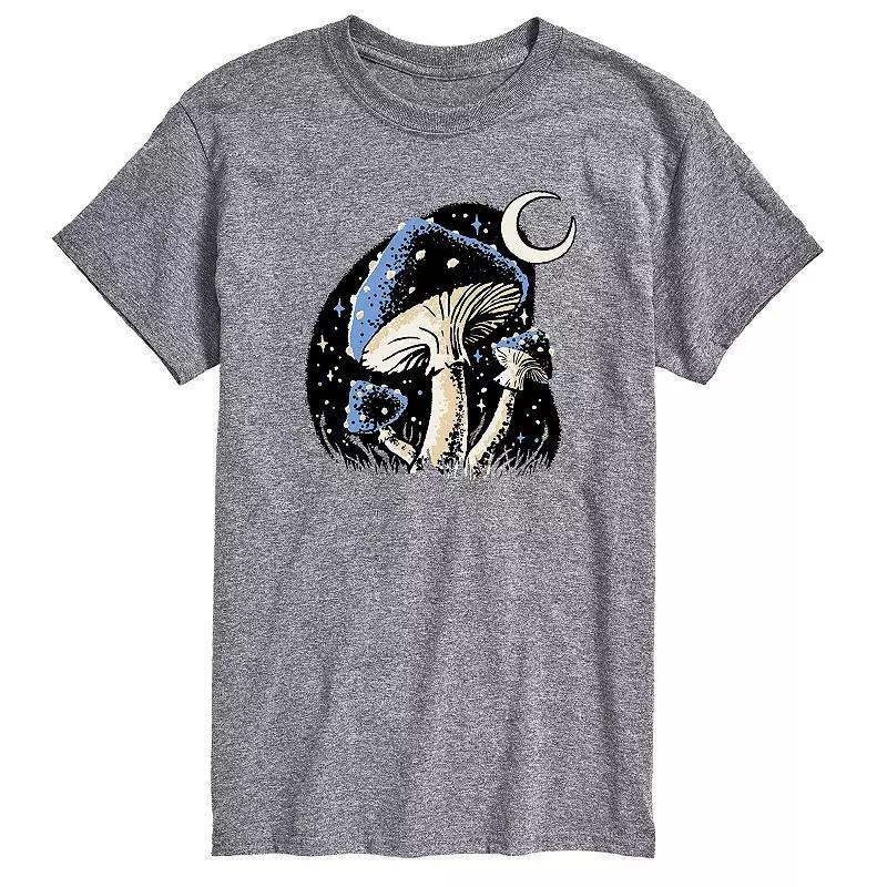 Men's Starry Mushroom Tee, Size: Large, Gray Product Image