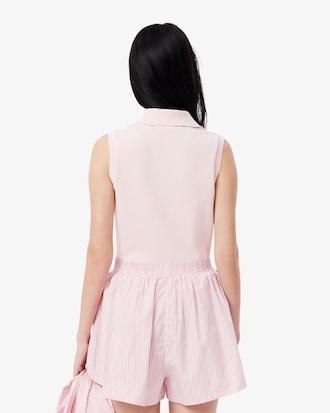 Women's Slim Fit L.12.D Sleeveless Stretch Polo Product Image