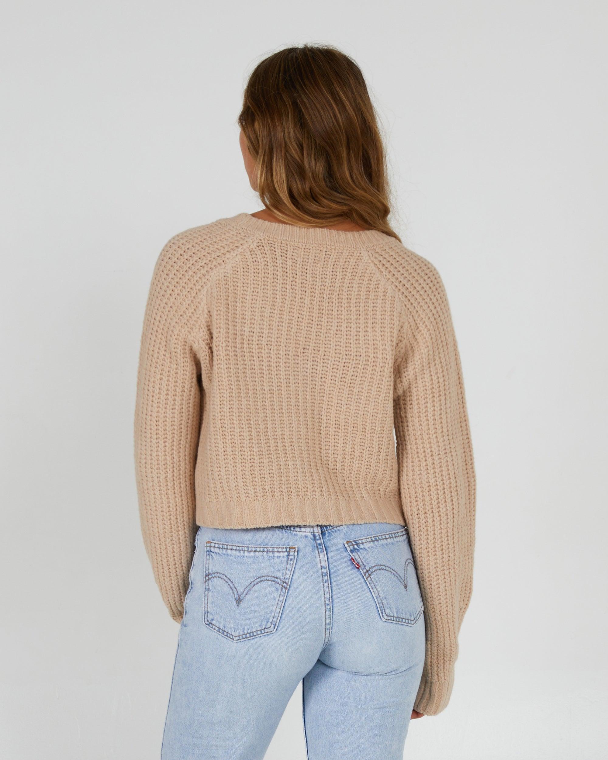 Lighthouse Cardigan - Oatmeal Product Image