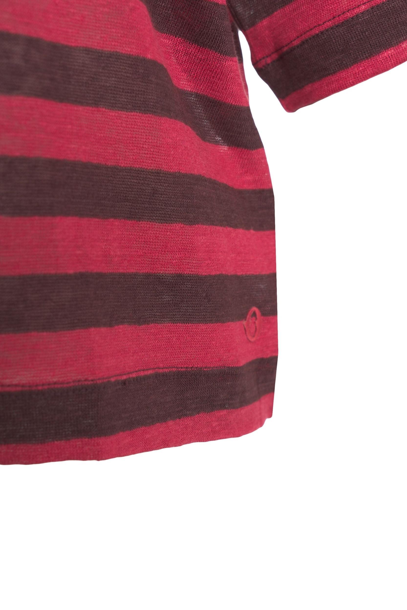 Striped linen t-shirt Product Image