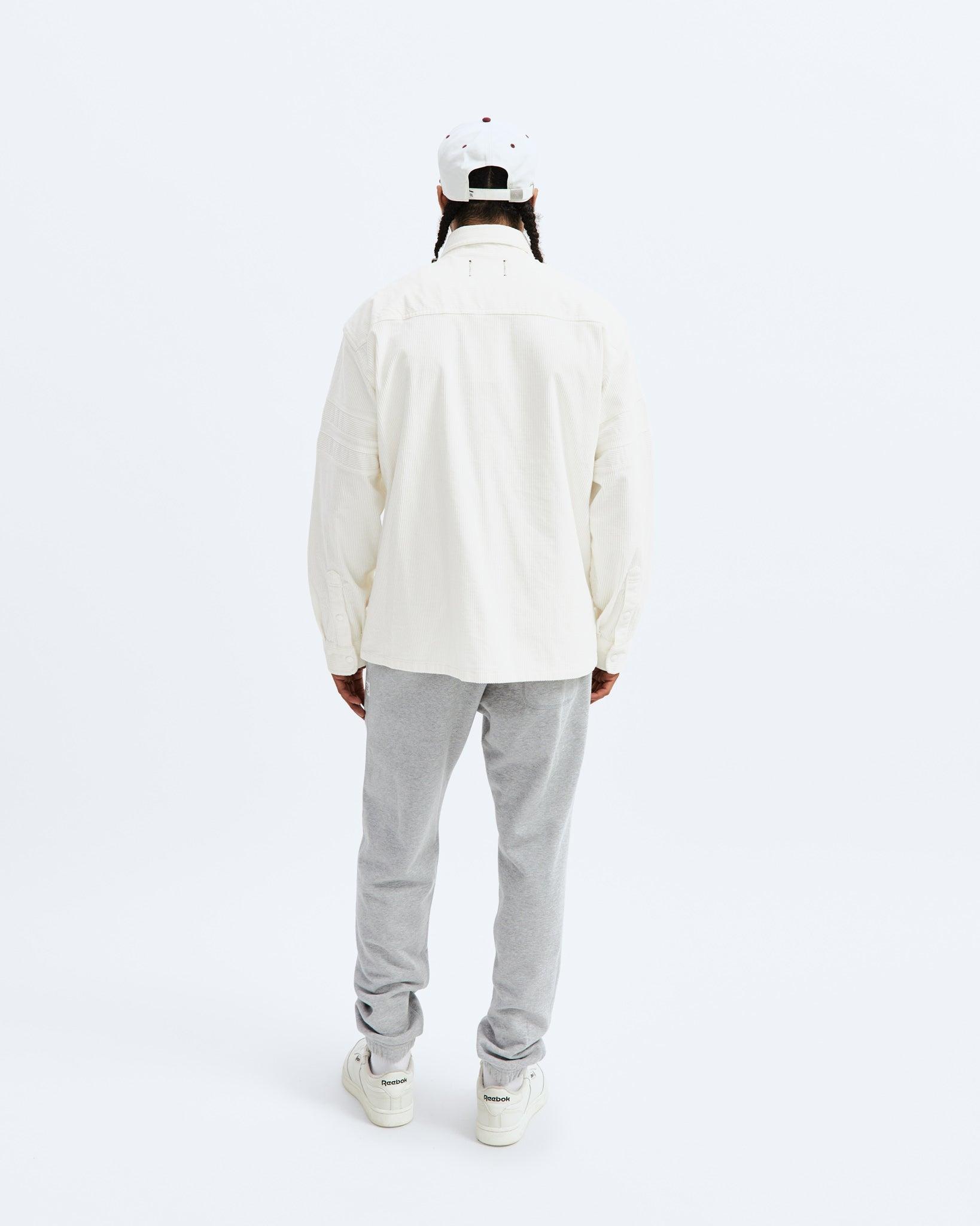 Cotton Corduroy Drill Overshirt Male Product Image