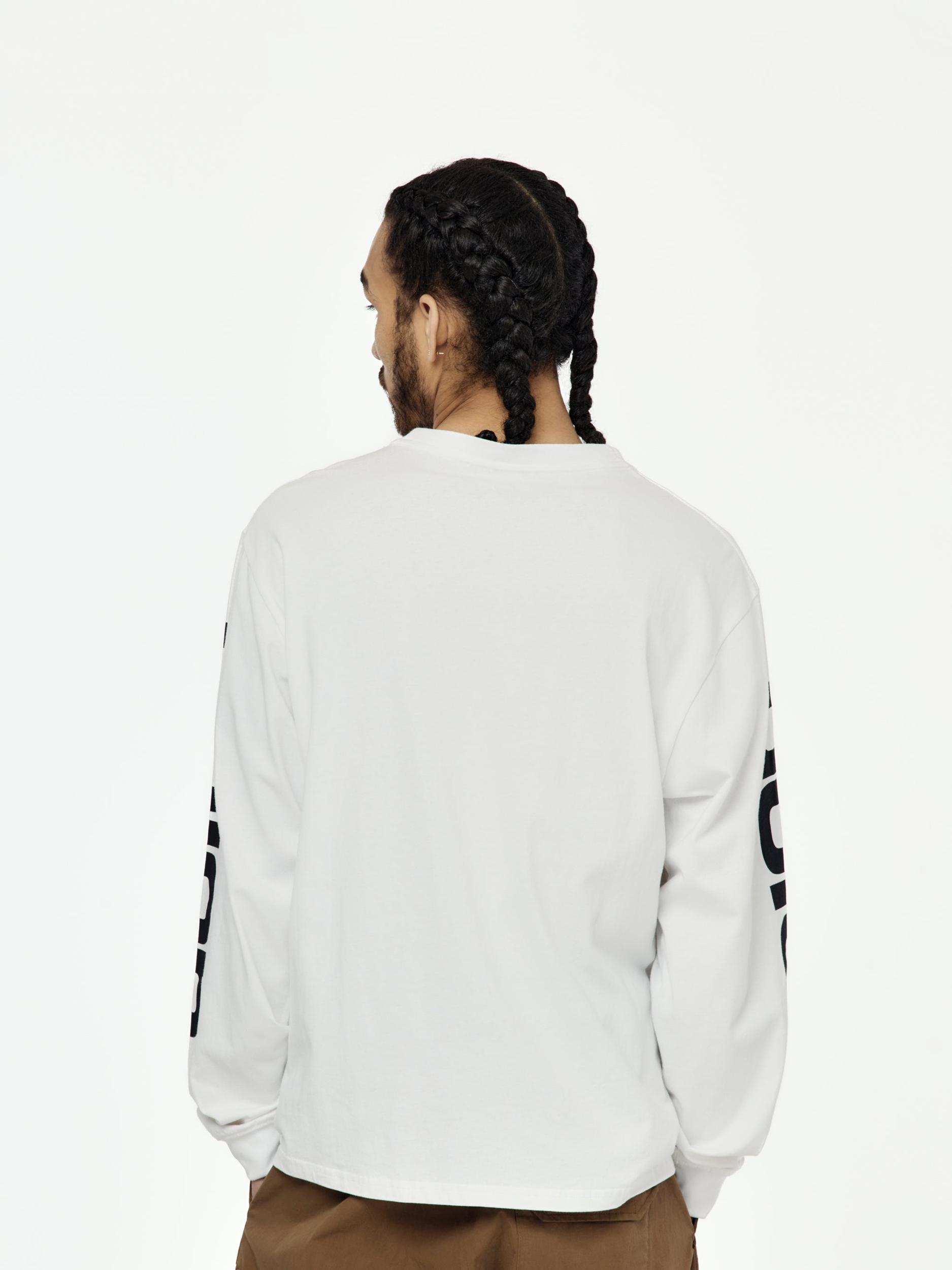 Blanked L/S Tee (White) Product Image