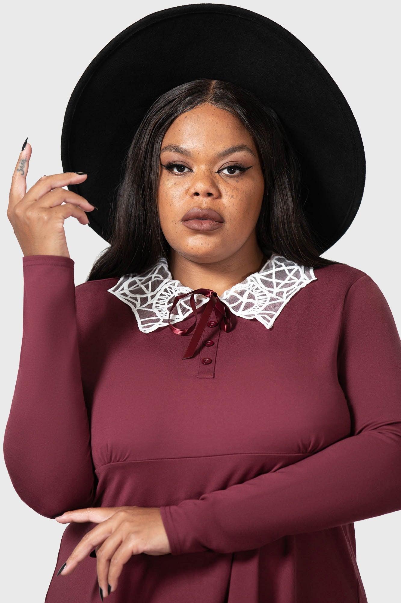 Charmed School Dress [CRIMSON] - Resurrect Female Product Image