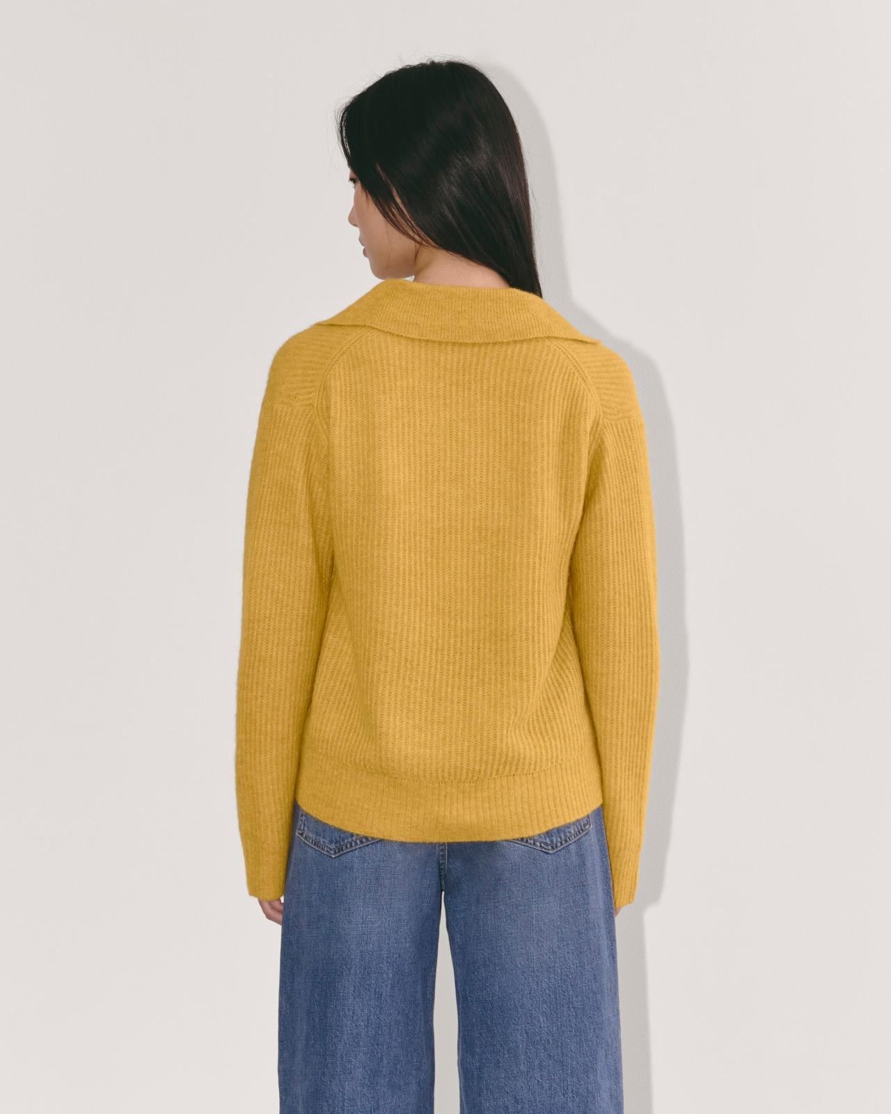 The Oversized Polo in Alpaca Product Image