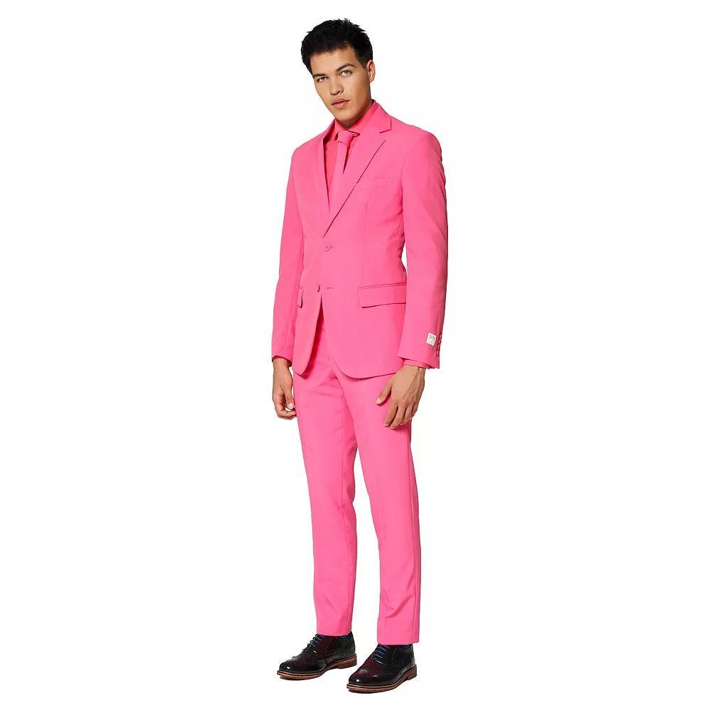 Mens OppoSuits Slim-Fit Solid Suit & Tie Set Product Image