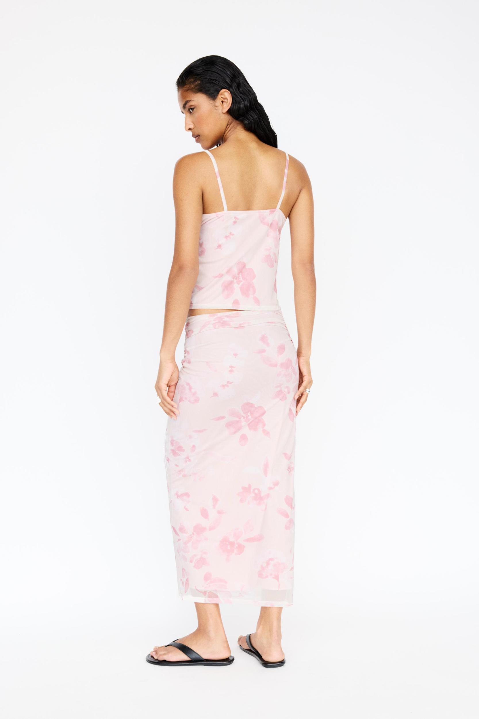 Embroidered floral top Product Image