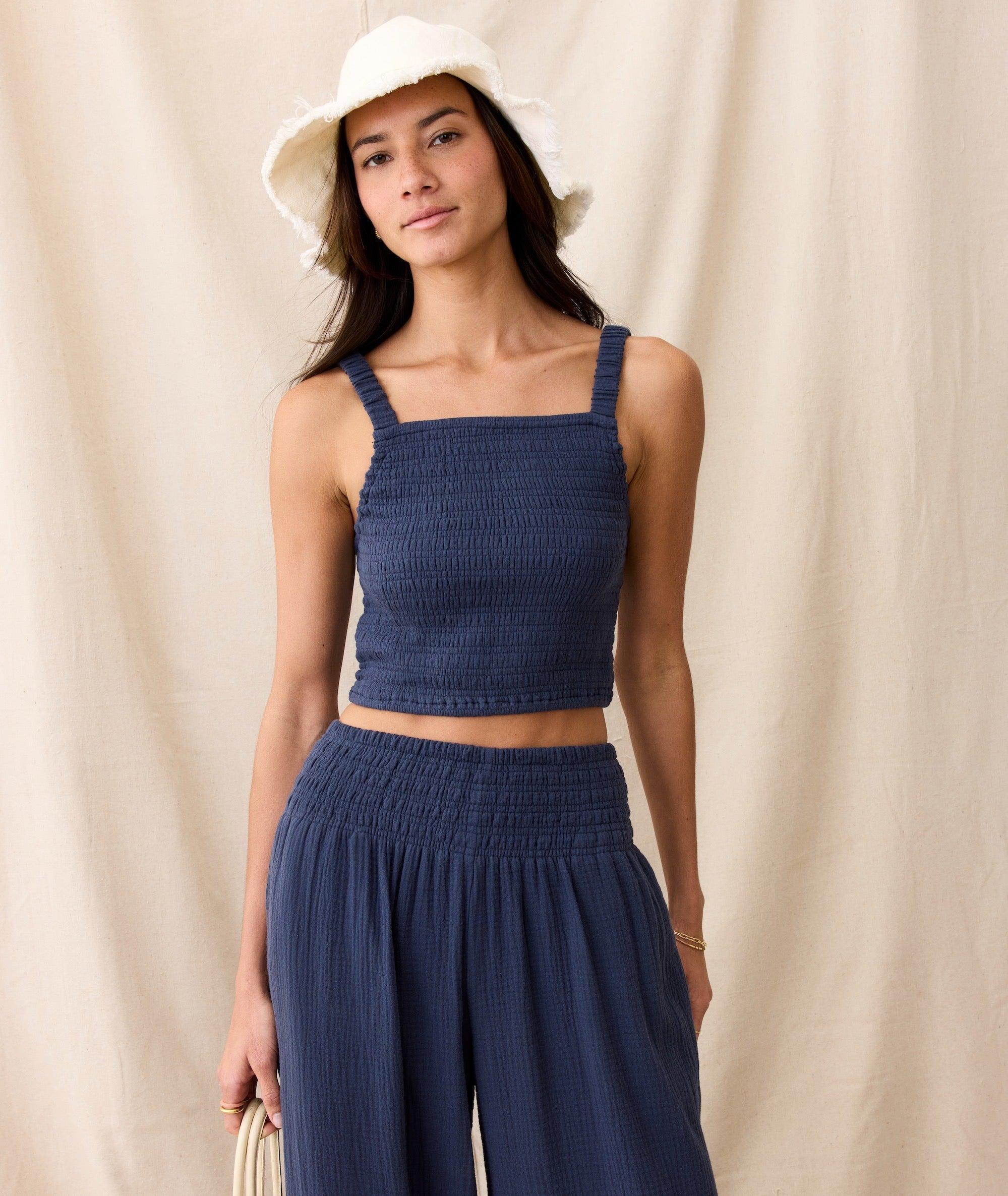 Lila Double Cloth Tank Product Image