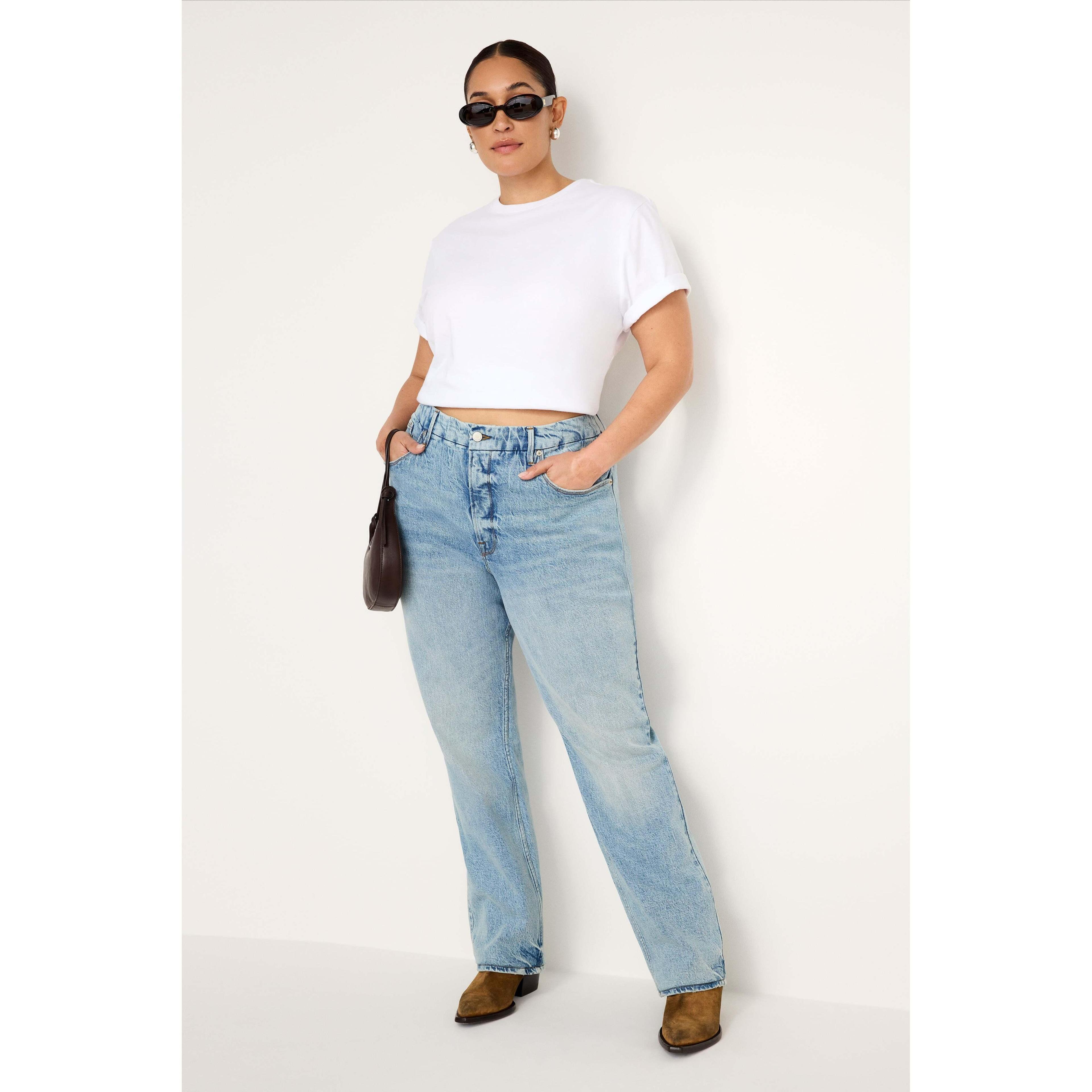 Womens Good Icon Straight Jeans Product Image