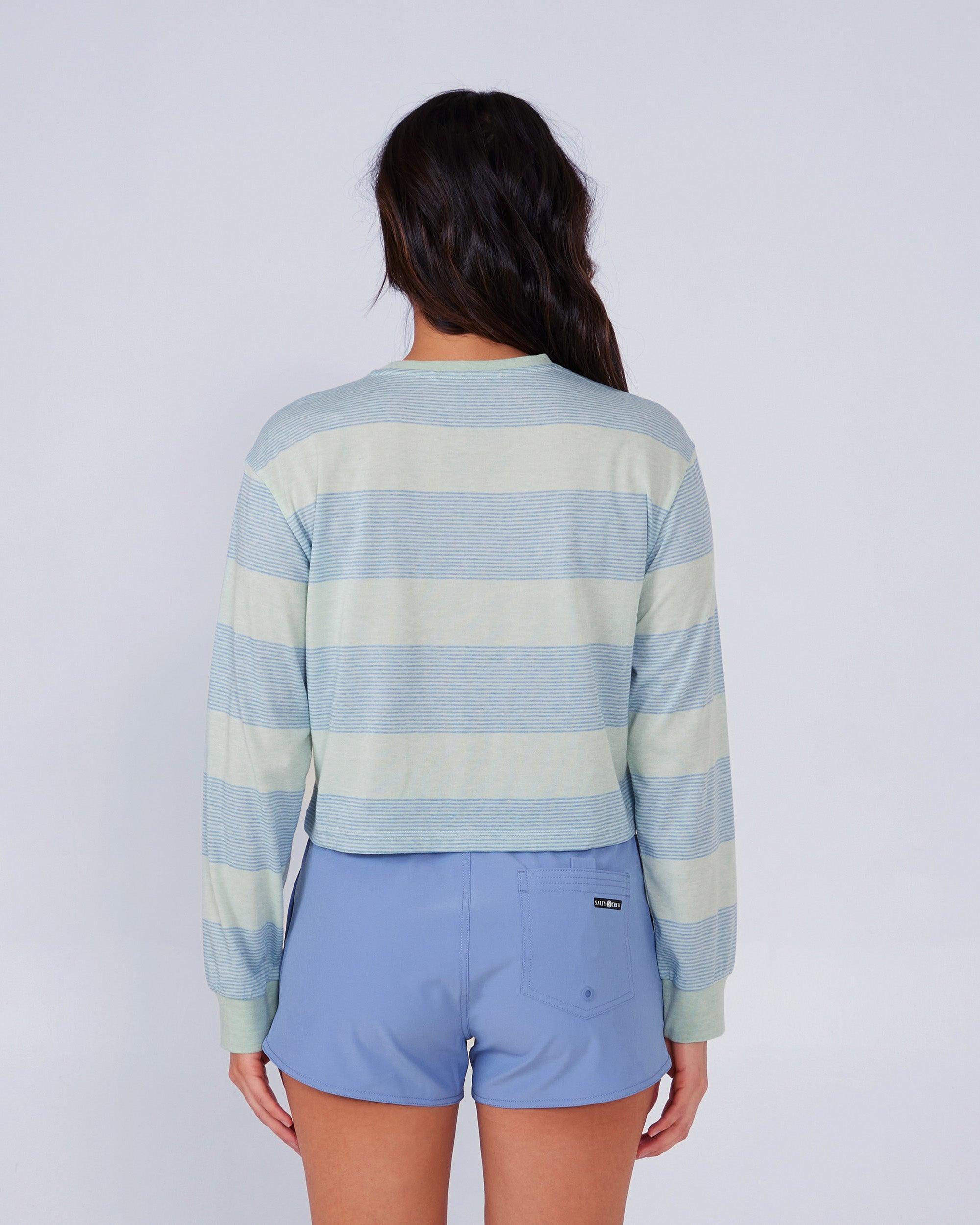 Dawn Patrol Mid Weight Long Sleeve Tee - Jade Female Product Image