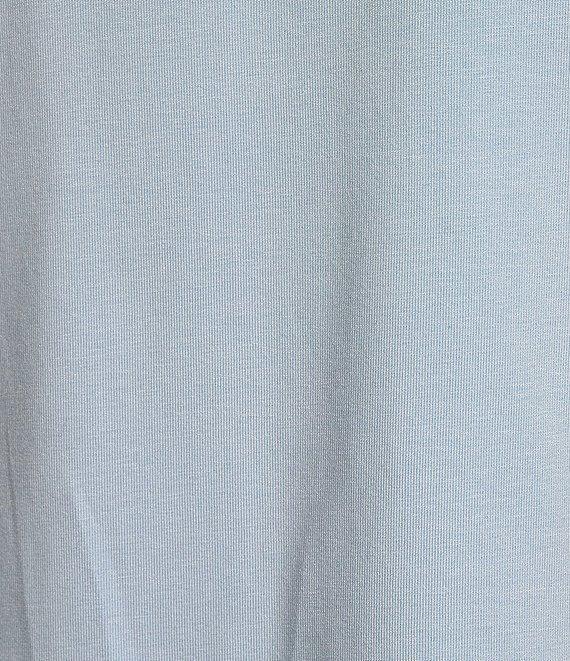 KARL LAGERFELD PARIS Stretch Knit Crew Neck Sleeveless Top Product Image