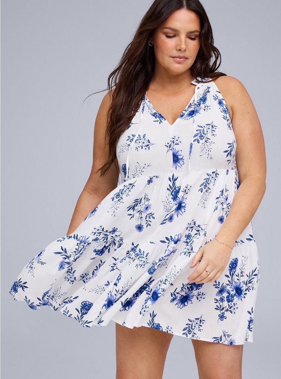 Belle Isle Tiered Mini Dress Product Image