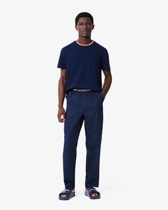 Straight Fit Cotton Pyjama Bottoms Product Image
