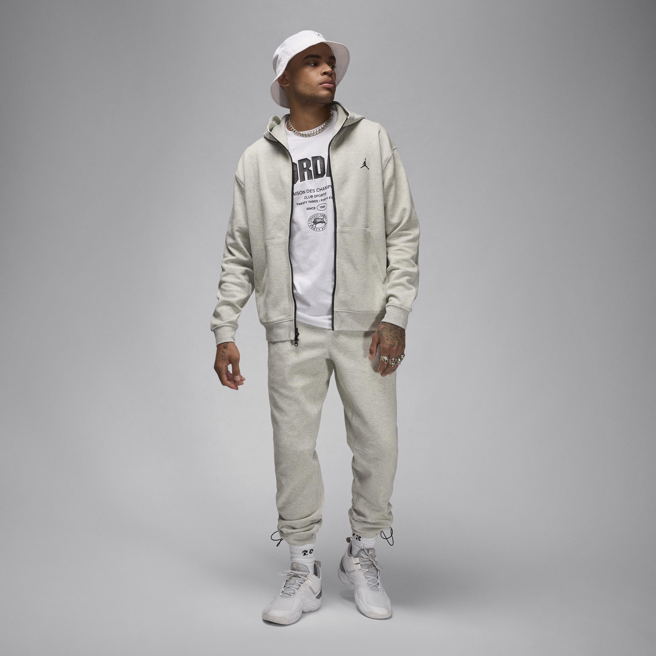 Jordan Sport Hoop Fleece Men's Dri-FIT Full-Zip Hoodie Product Image